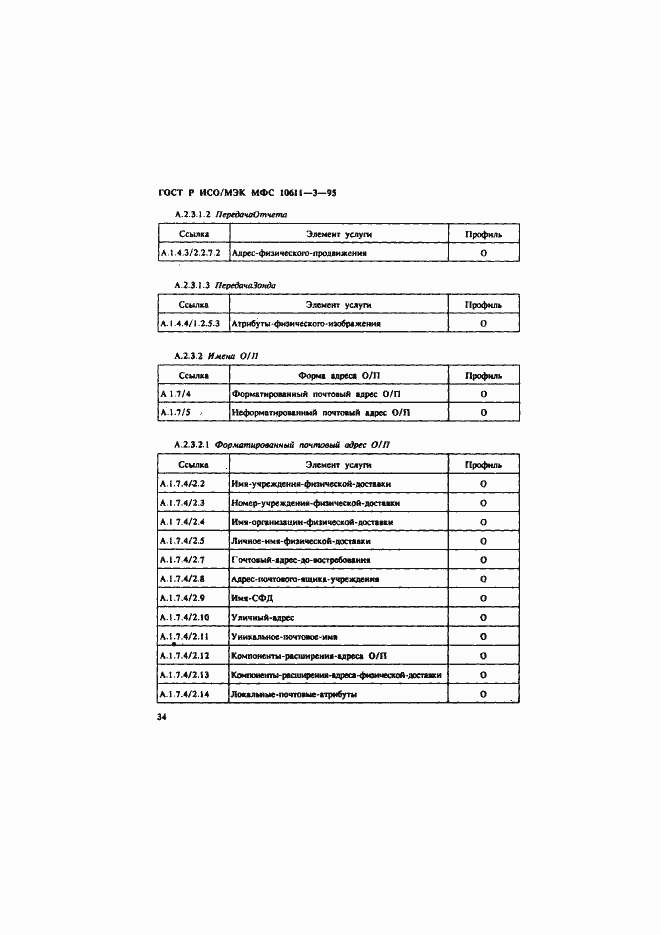 Страница 38 ГОСТ Р ИСО/МЭК МФС 10611-3-95