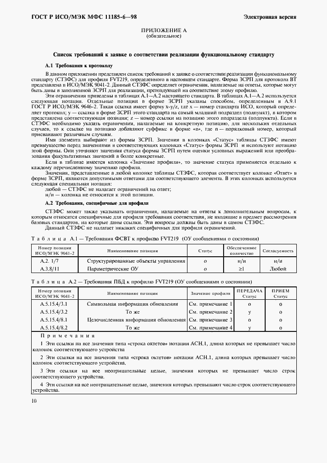 Страница 14 ГОСТ Р ИСО/МЭК МФС 11185-6-98