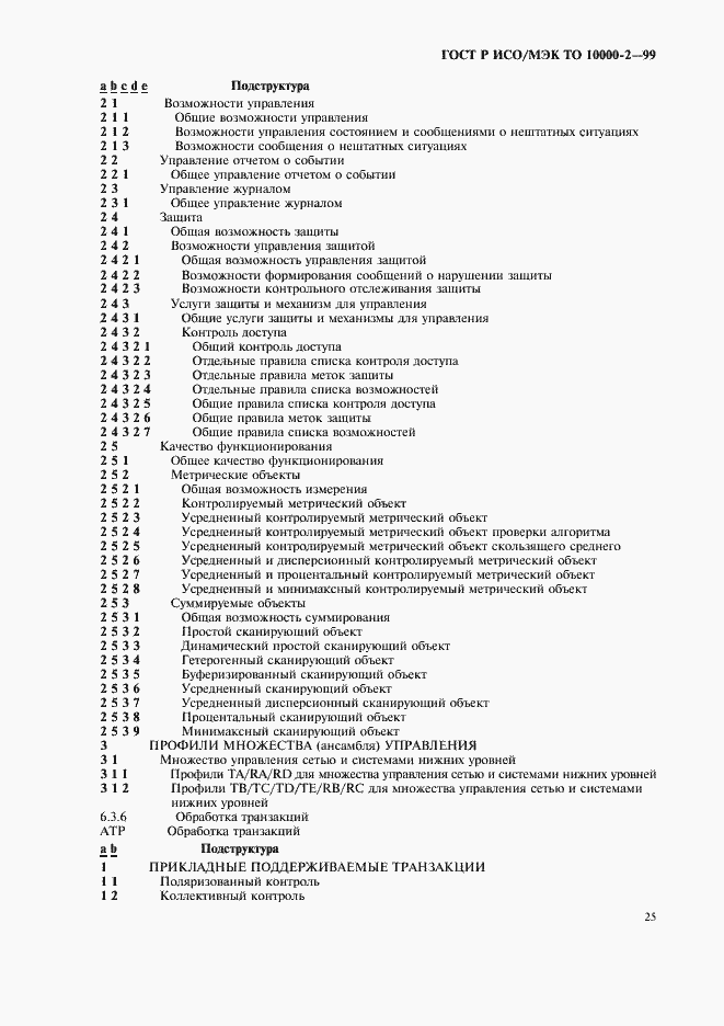 Страница 29 ГОСТ Р ИСО/МЭК ТО 10000-2-99