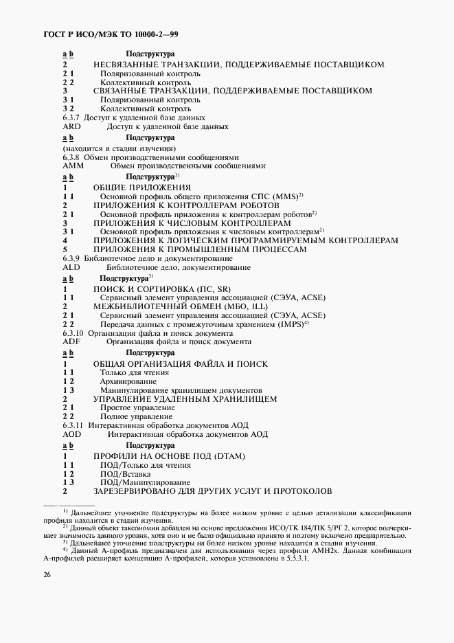 Страница 30 ГОСТ Р ИСО/МЭК ТО 10000-2-99