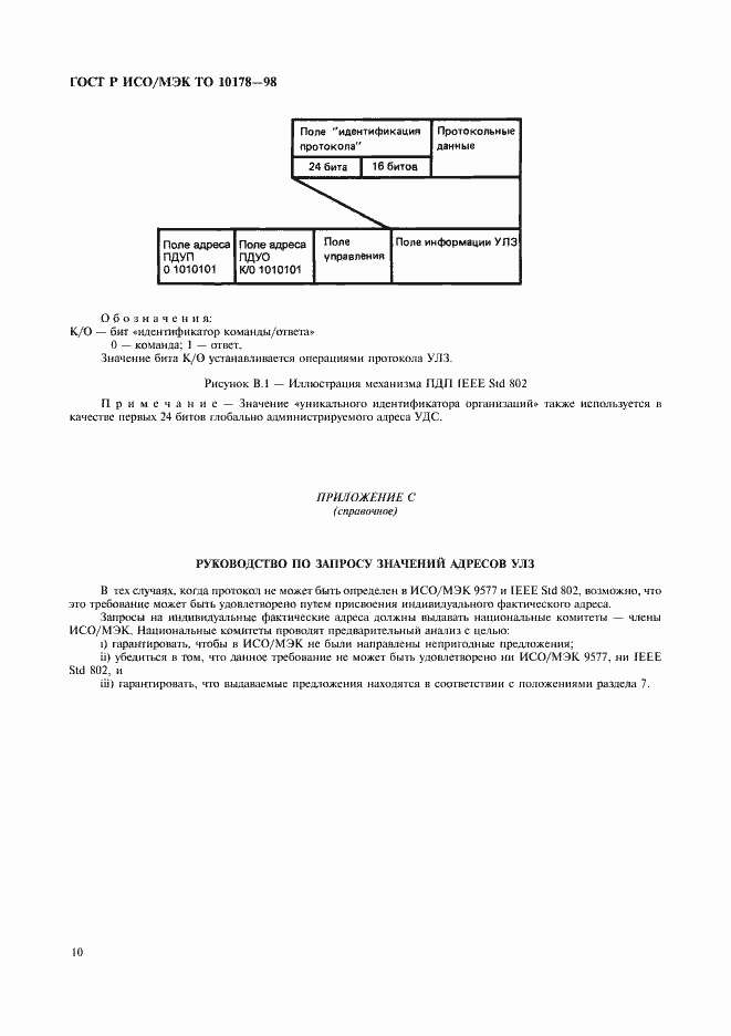 Страница 14 ГОСТ Р ИСО/МЭК ТО 10178-98