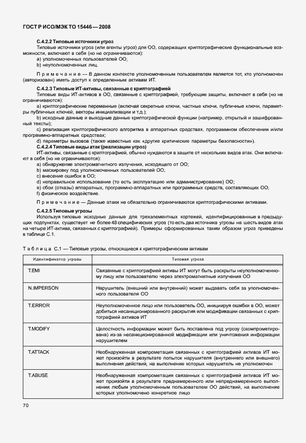 Страница 76 ГОСТ Р ИСО/МЭК ТО 15446-2008