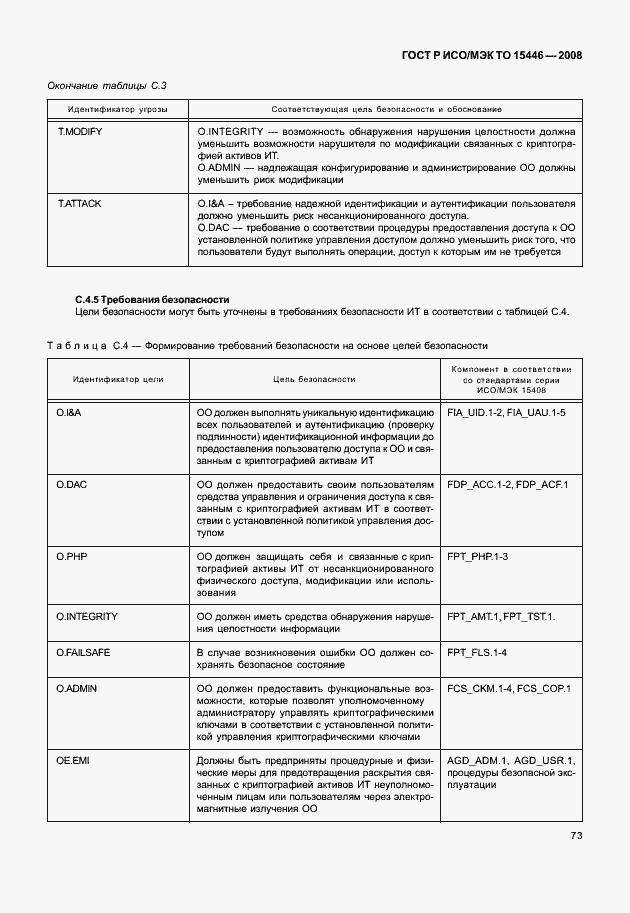 Страница 79 ГОСТ Р ИСО/МЭК ТО 15446-2008