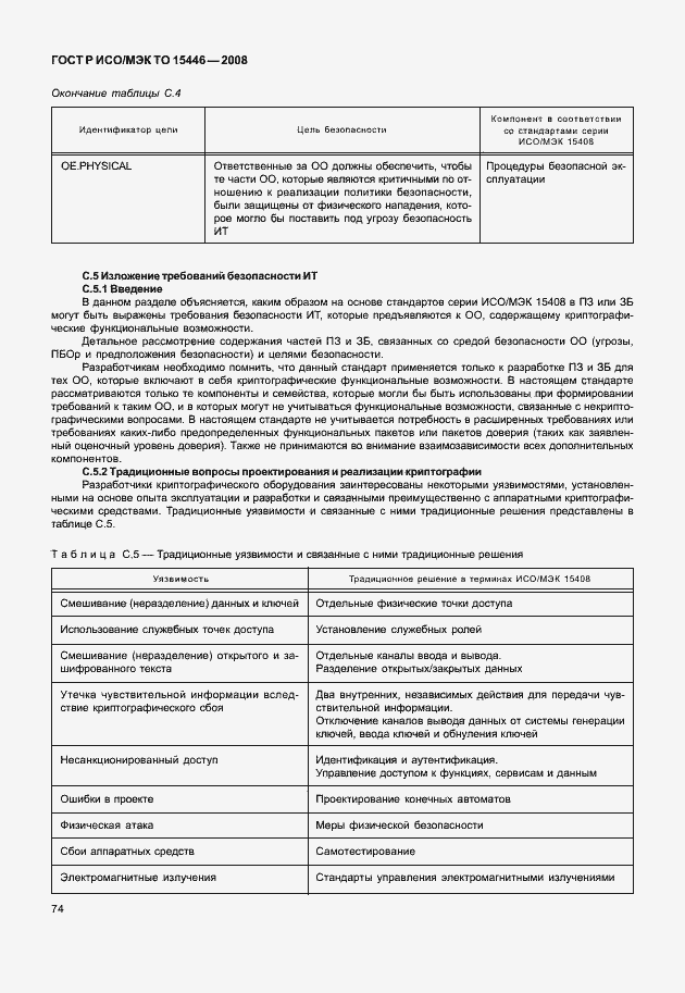 Страница 80 ГОСТ Р ИСО/МЭК ТО 15446-2008