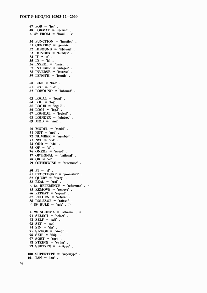 Страница 53 ГОСТ Р ИСО/ТО 10303-12-2000