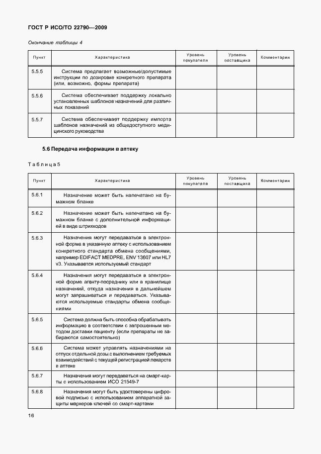 Страница 20 ГОСТ Р ИСО/ТО 22790-2009