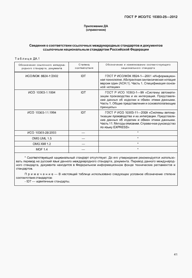 Страница 47 ГОСТ Р ИСО/ТС 10303-25-2012