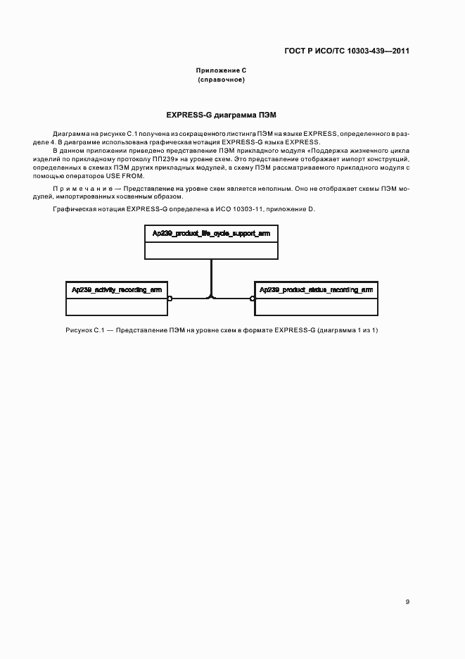 Страница 17 ГОСТ Р ИСО/ТС 10303-439-2011