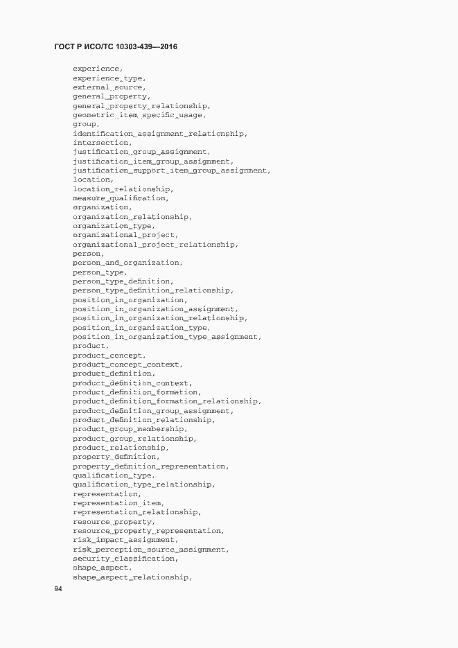 Страница 102 ГОСТ Р ИСО/ТС 10303-439-2016