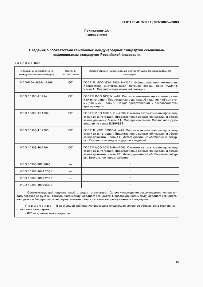 Страница 19 ГОСТ Р ИСО/ТС 10303-1007-2009