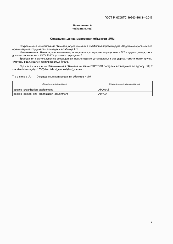 Страница 13 ГОСТ Р ИСО/ТС 10303-1013-2017