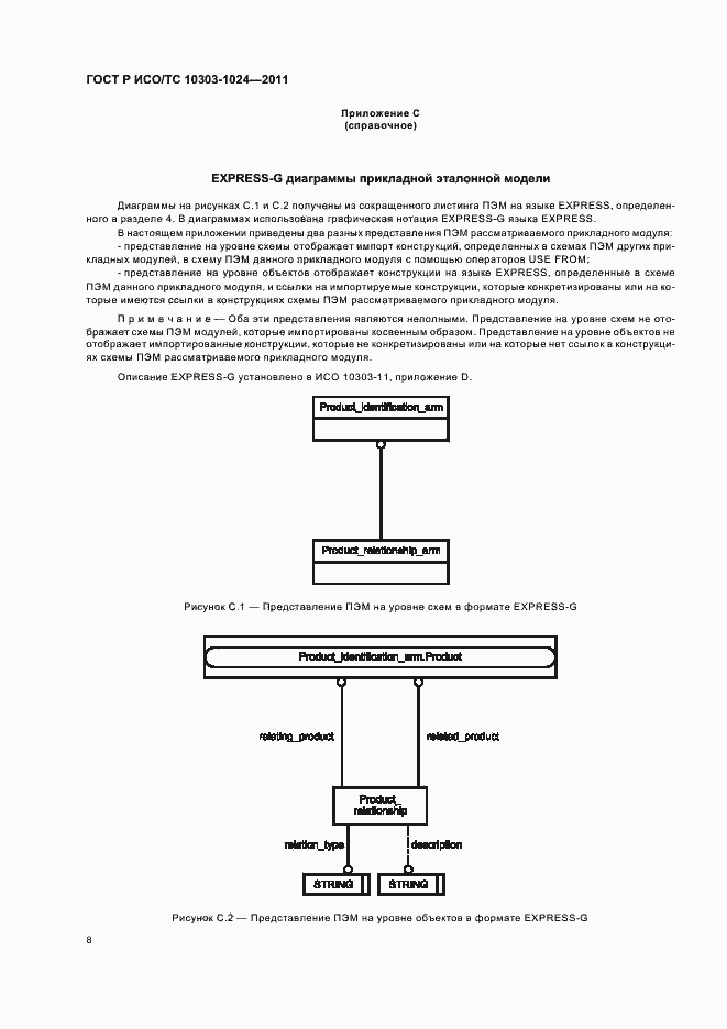Страница 12 ГОСТ Р ИСО/ТС 10303-1024-2011