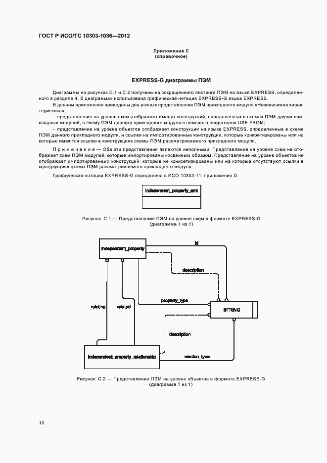 Страница 14 ГОСТ Р ИСО/ТС 10303-1036-2012