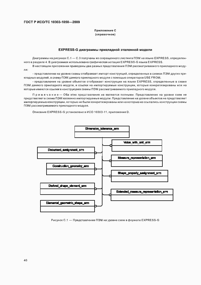 Страница 44 ГОСТ Р ИСО/ТС 10303-1050-2009