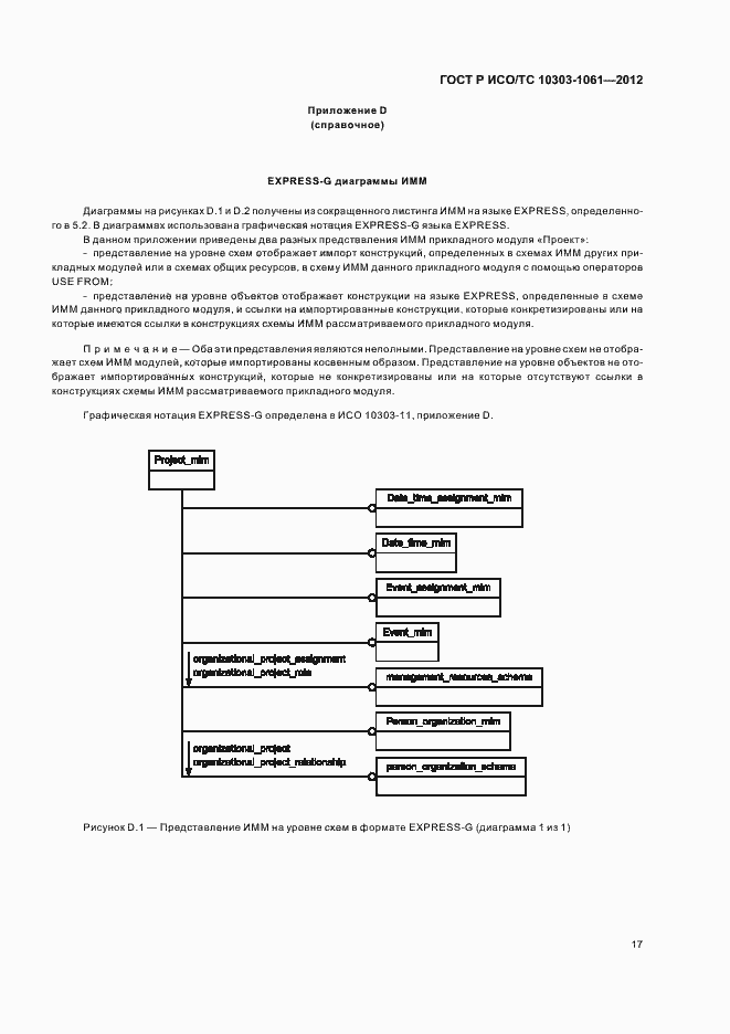 Страница 21 ГОСТ Р ИСО/ТС 10303-1061-2012