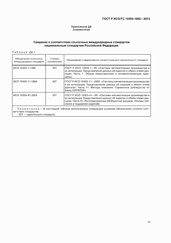 Страница 19 ГОСТ Р ИСО/ТС 10303-1062-2012