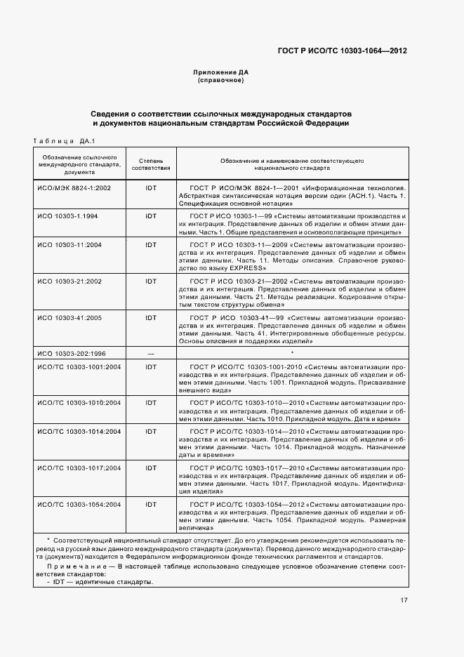 Страница 21 ГОСТ Р ИСО/ТС 10303-1064-2012