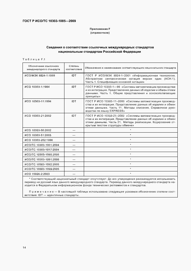 Страница 18 ГОСТ Р ИСО/ТС 10303-1085-2009