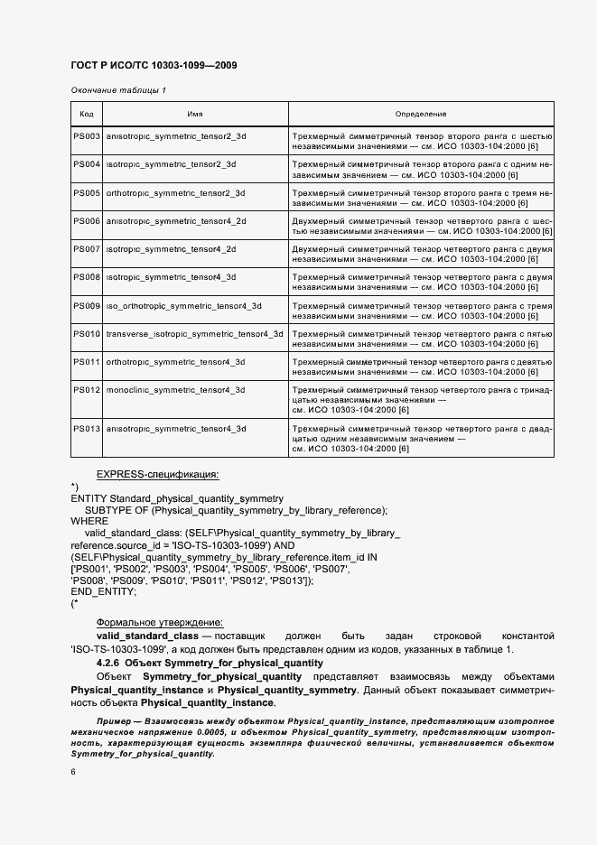 Страница 10 ГОСТ Р ИСО/ТС 10303-1099-2009
