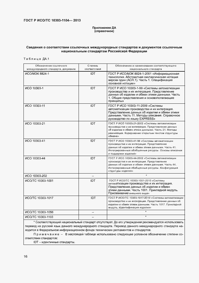 Страница 19 ГОСТ Р ИСО/ТС 10303-1104-2013