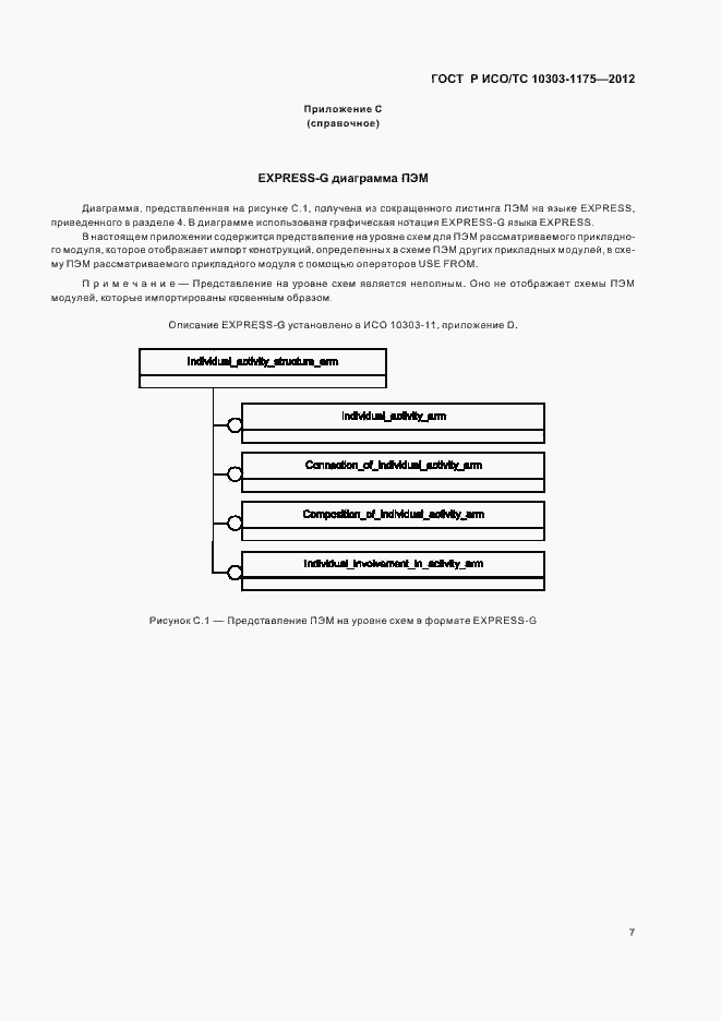 Страница 11 ГОСТ Р ИСО/ТС 10303-1175-2012