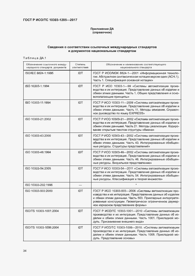 Страница 38 ГОСТ Р ИСО/ТС 10303-1205-2017