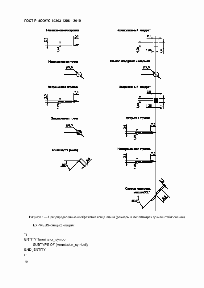 Страница 14 ГОСТ Р ИСО/ТС 10303-1206-2019