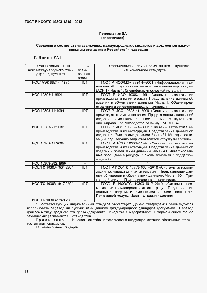 Страница 22 ГОСТ Р ИСО/ТС 10303-1215-2013