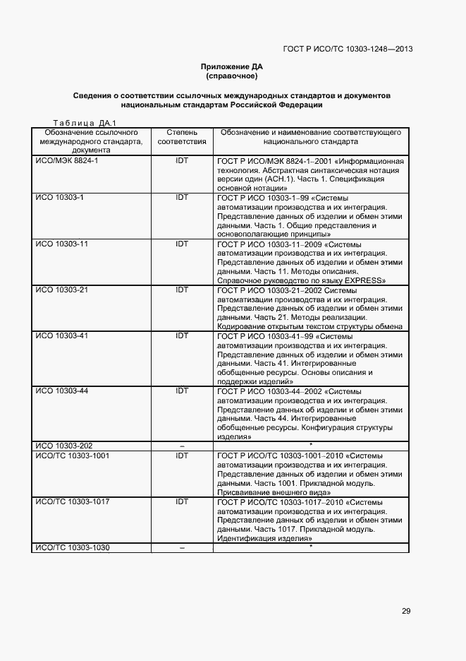 Страница 34 ГОСТ Р ИСО/ТС 10303-1248-2013