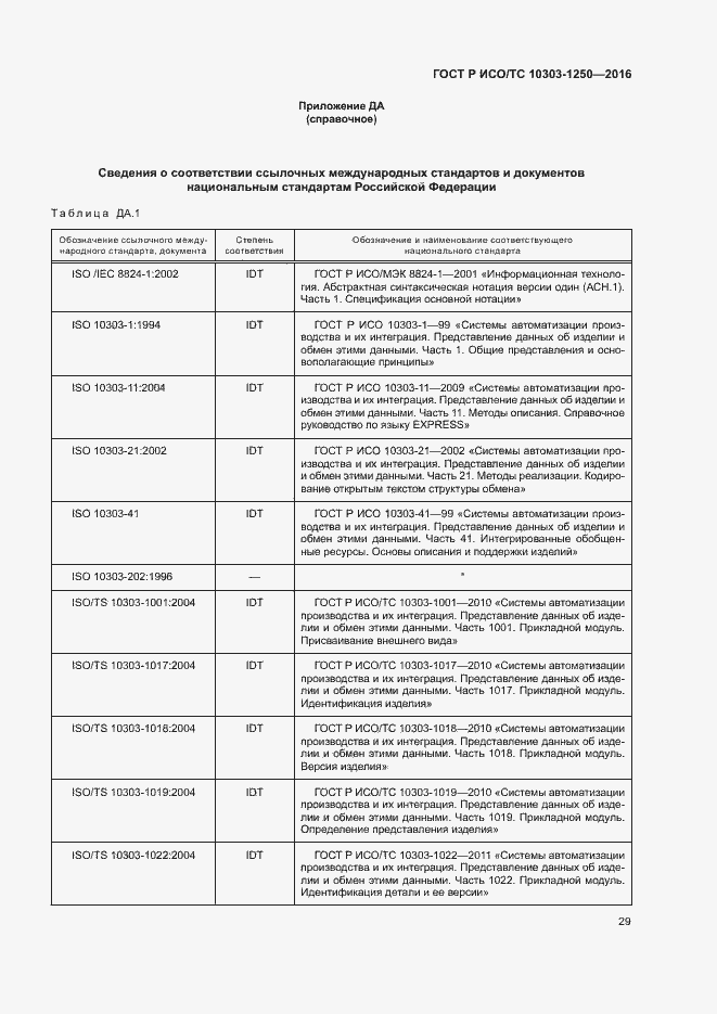 Страница 34 ГОСТ Р ИСО/ТС 10303-1250-2016