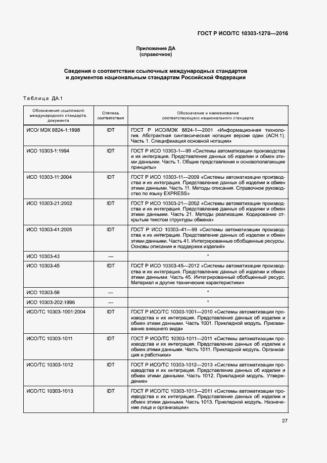 Страница 32 ГОСТ Р ИСО/ТС 10303-1270-2016