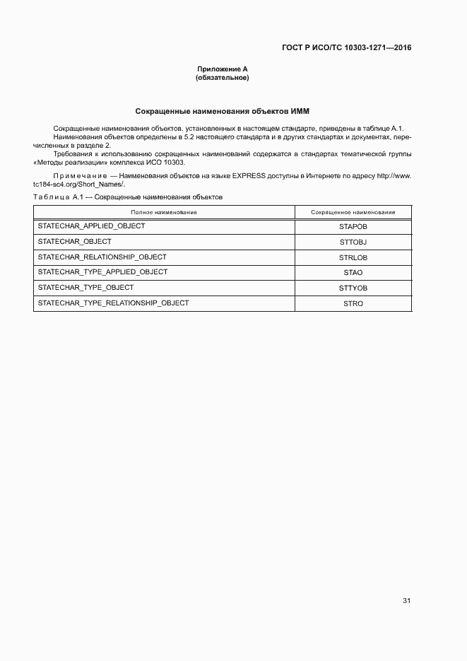 Страница 35 ГОСТ Р ИСО/ТС 10303-1271-2016
