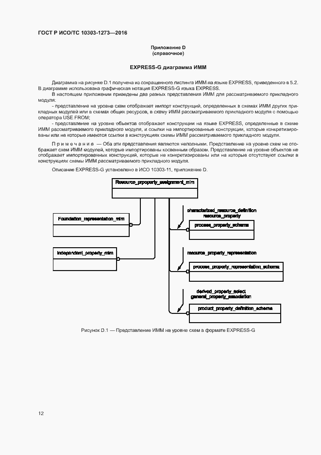 Страница 16 ГОСТ Р ИСО/ТС 10303-1273-2016