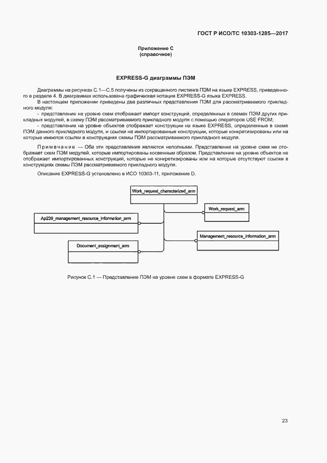 Страница 27 ГОСТ Р ИСО/ТС 10303-1285-2017