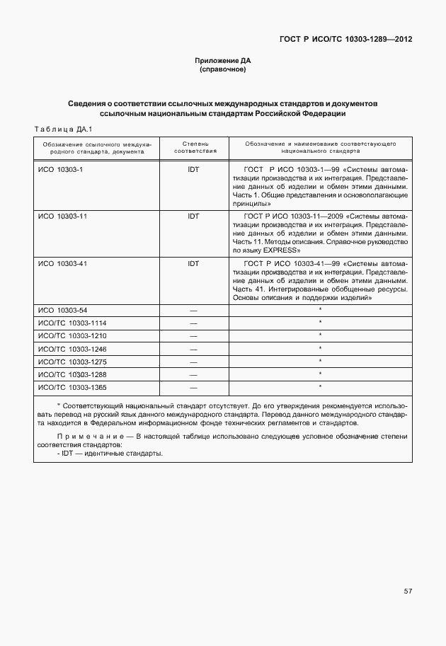 Страница 63 ГОСТ Р ИСО/ТС 10303-1289-2012