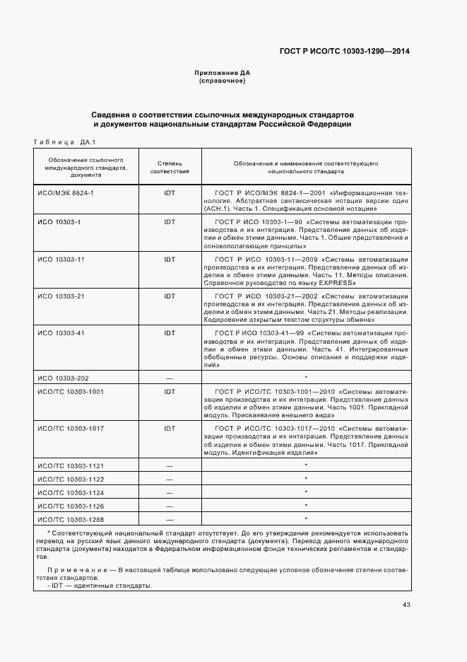 Страница 48 ГОСТ Р ИСО/ТС 10303-1290-2014