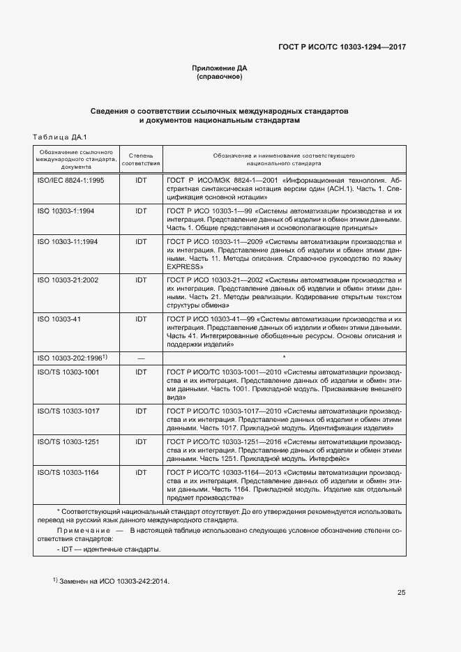 Страница 29 ГОСТ Р ИСО/ТС 10303-1294-2017