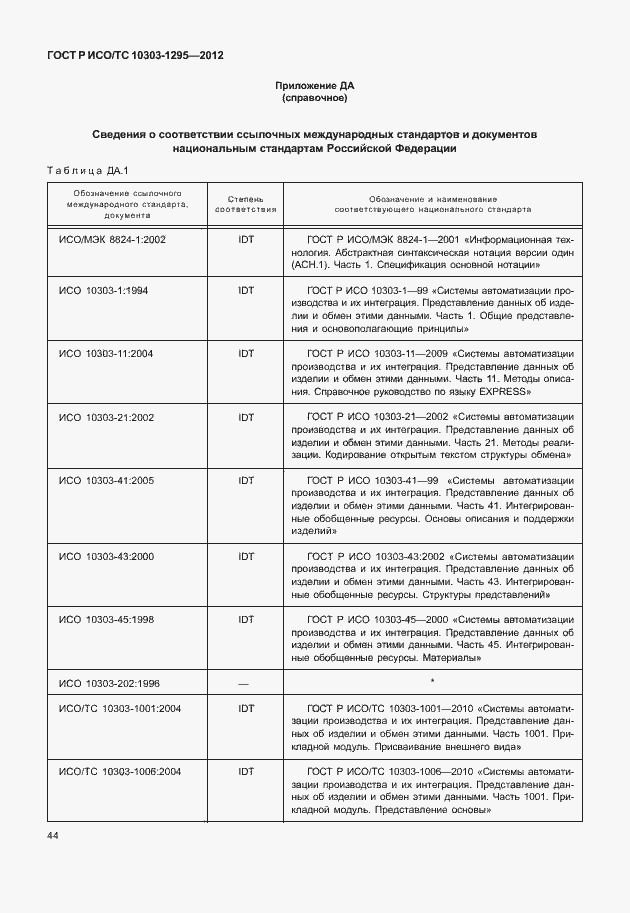 Страница 48 ГОСТ Р ИСО/ТС 10303-1295-2012