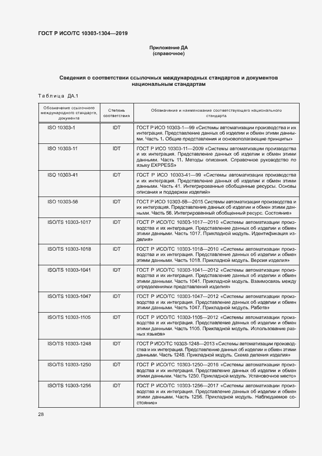 Страница 33 ГОСТ Р ИСО/ТС 10303-1304-2019