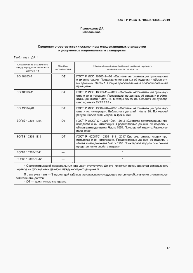 Страница 21 ГОСТ Р ИСО/ТС 10303-1344-2019