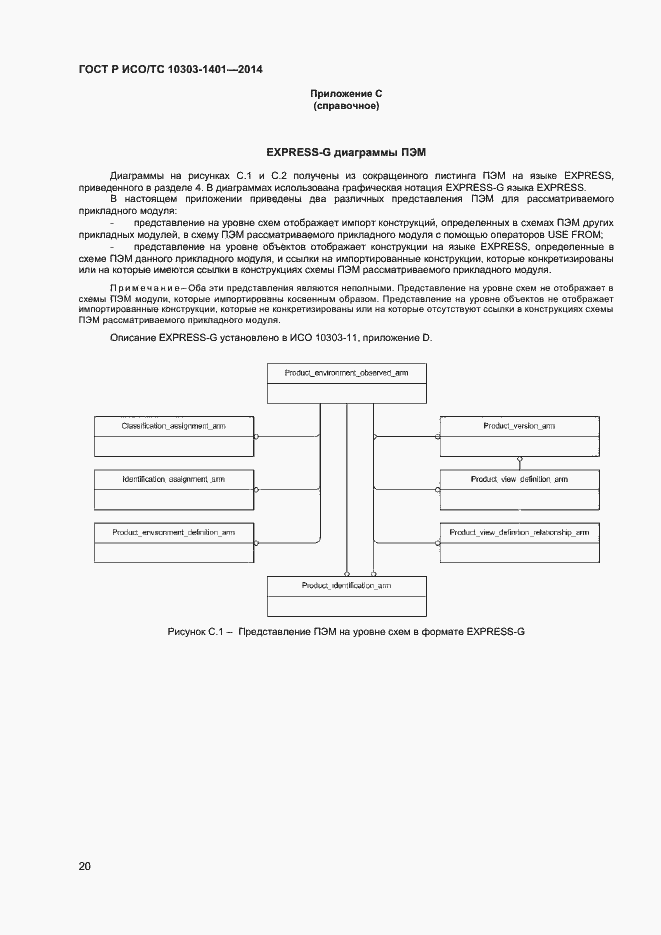 Страница 24 ГОСТ Р ИСО/ТС 10303-1401-2014