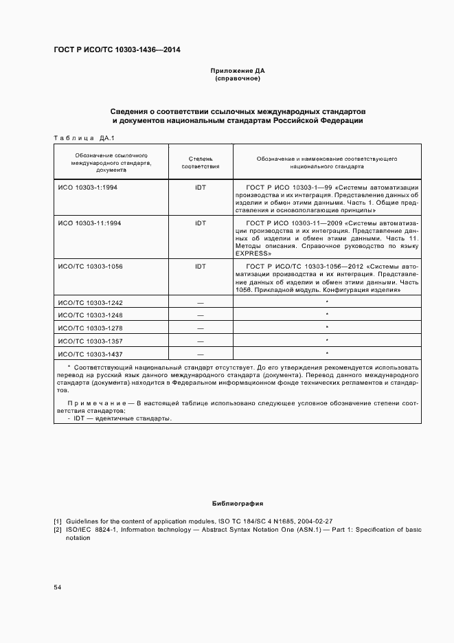 Страница 58 ГОСТ Р ИСО/ТС 10303-1436-2014