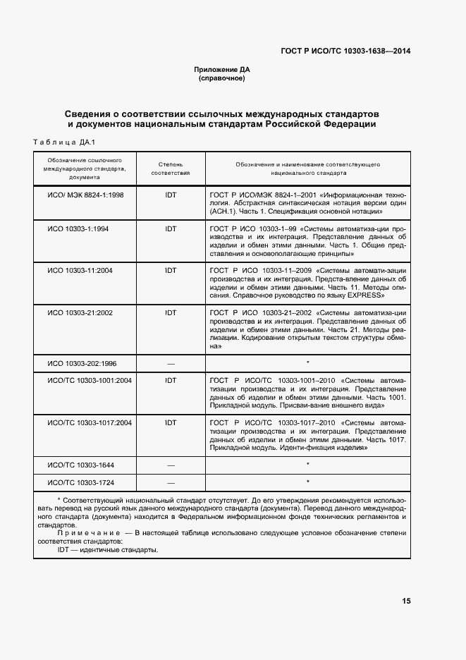 Страница 19 ГОСТ Р ИСО/ТС 10303-1638-2014