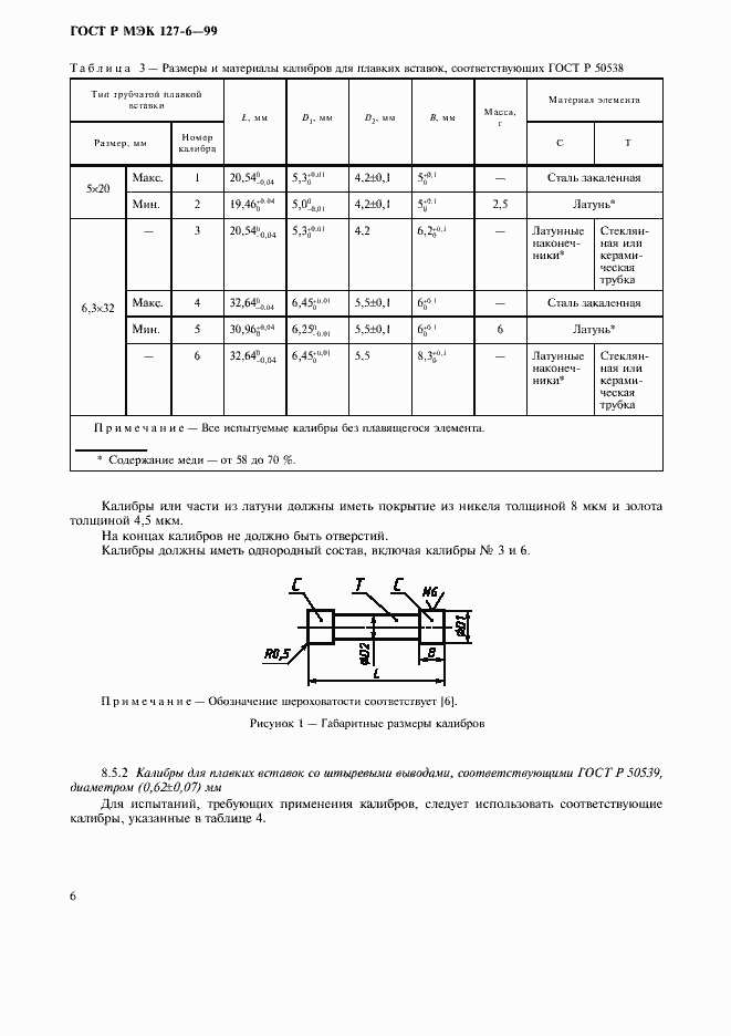 Страница 9 ГОСТ Р МЭК 127-6-99