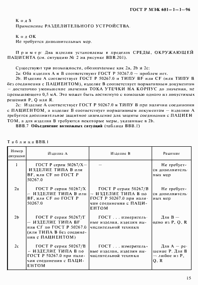Страница 19 ГОСТ Р МЭК 601-1-1-96