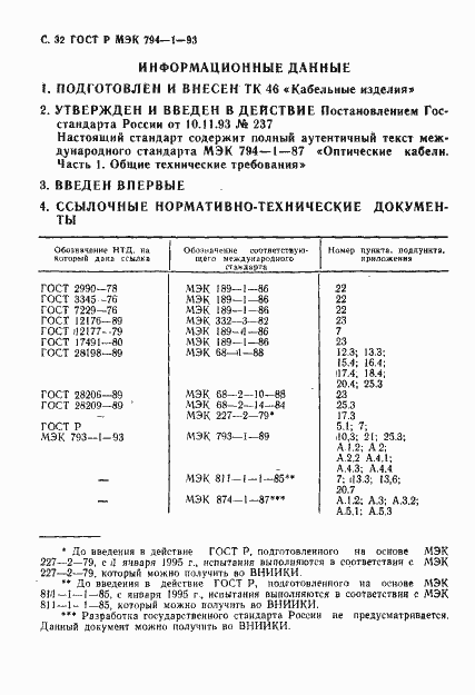Страница 33 ГОСТ Р МЭК 794-1-93