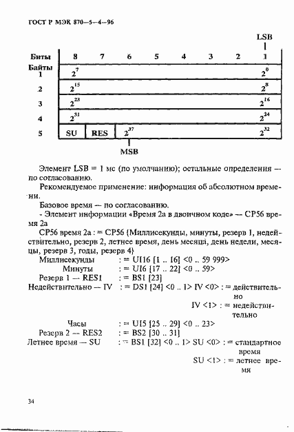 Страница 37 ГОСТ Р МЭК 870-5-4-96