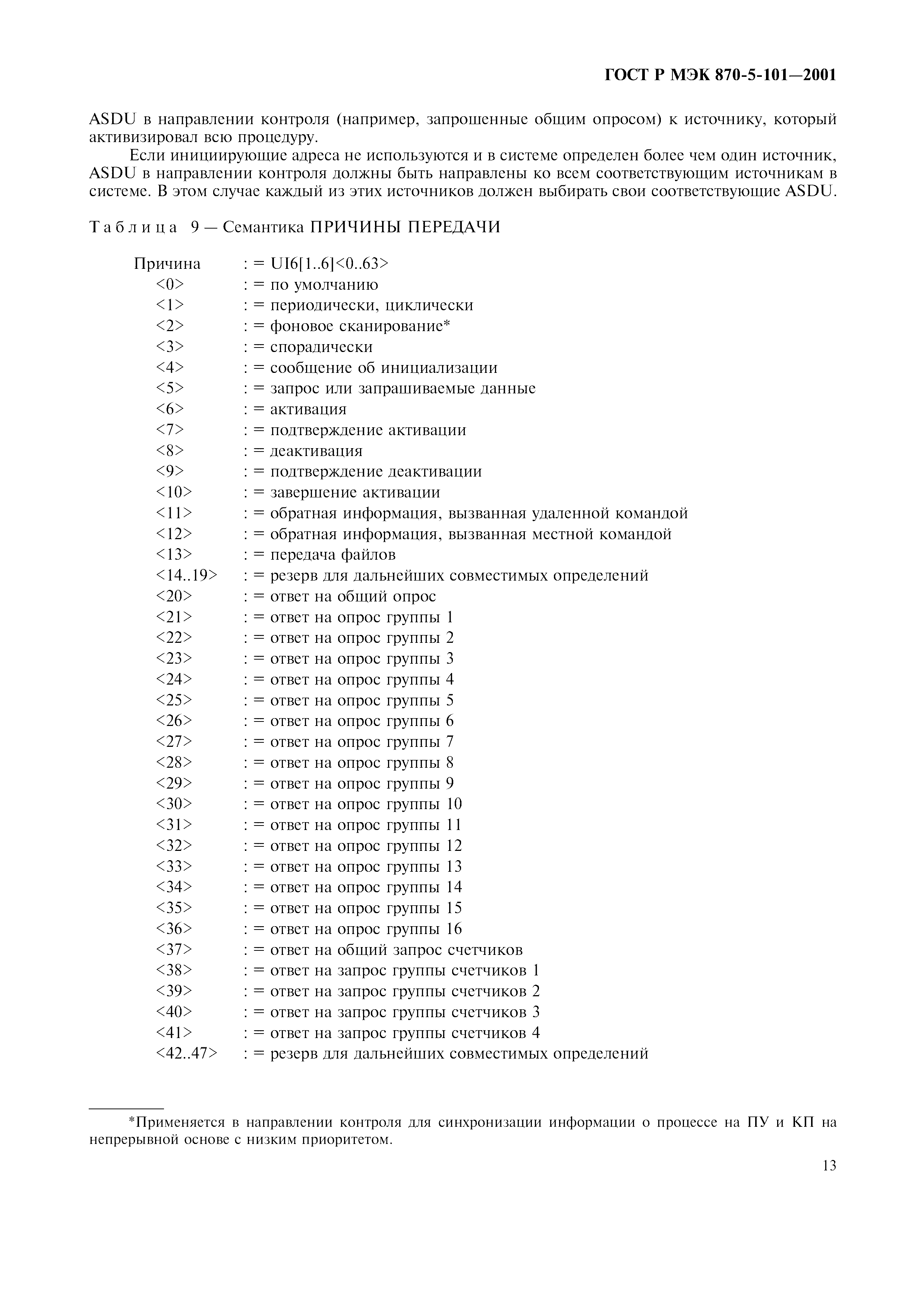 Страница 16 ГОСТ Р МЭК 870-5-101-2001