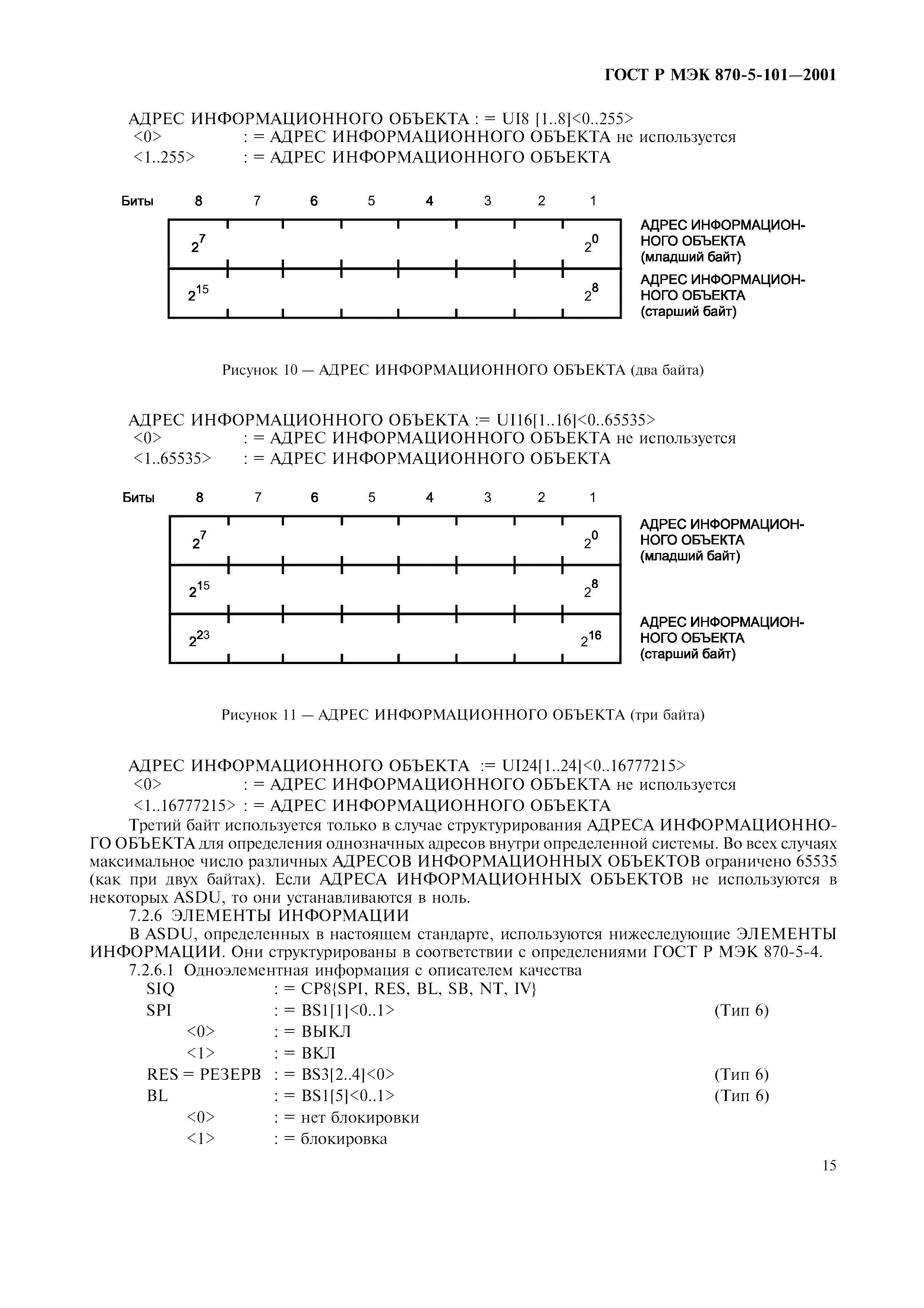 Страница 18 ГОСТ Р МЭК 870-5-101-2001