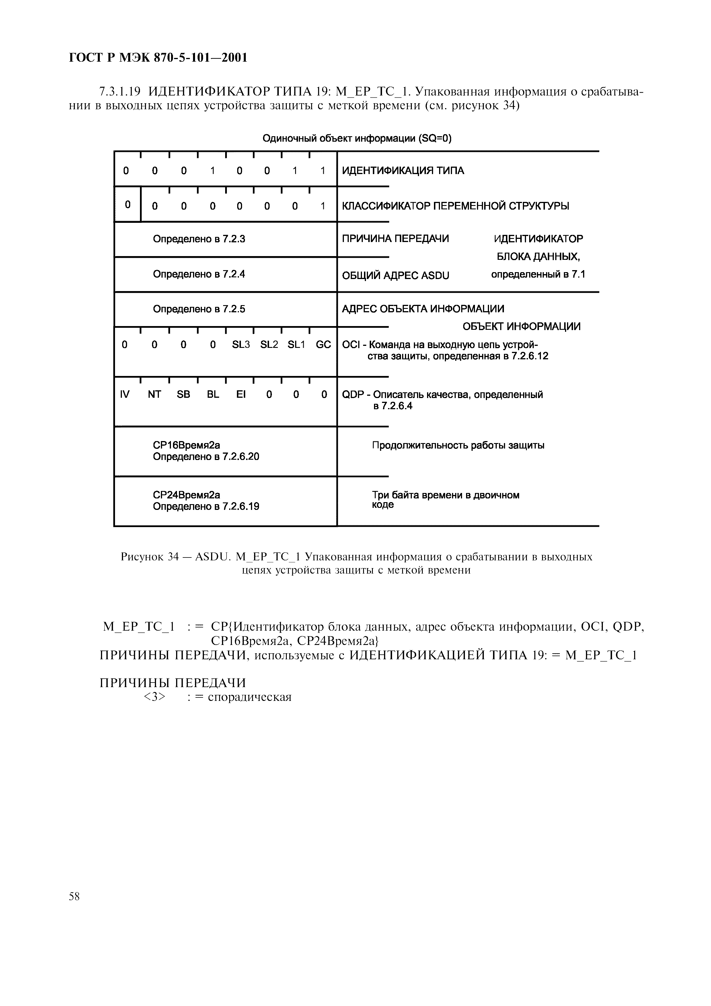 Страница 61 ГОСТ Р МЭК 870-5-101-2001